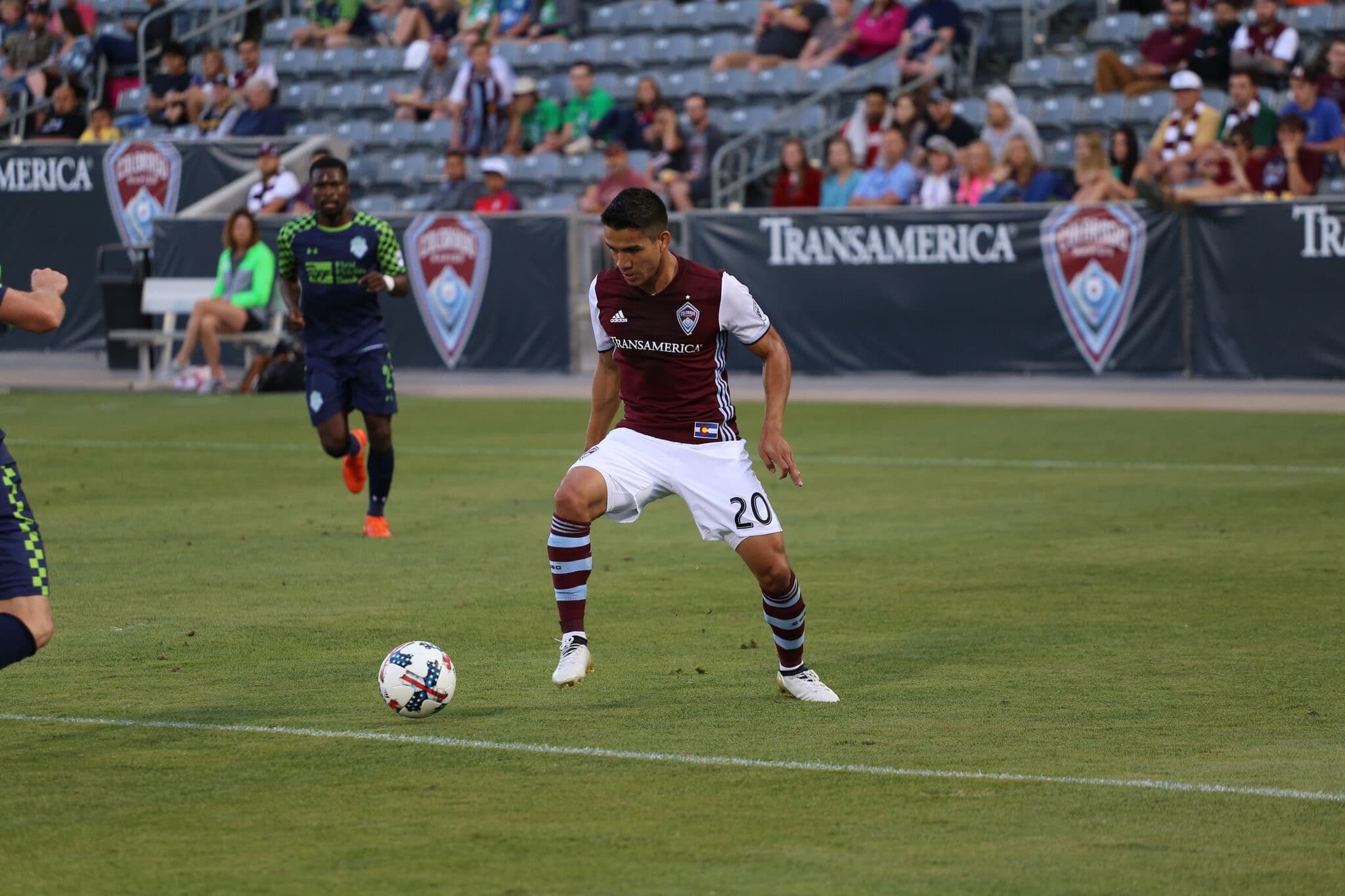 Ricardo playing for the Colorado Rapids.